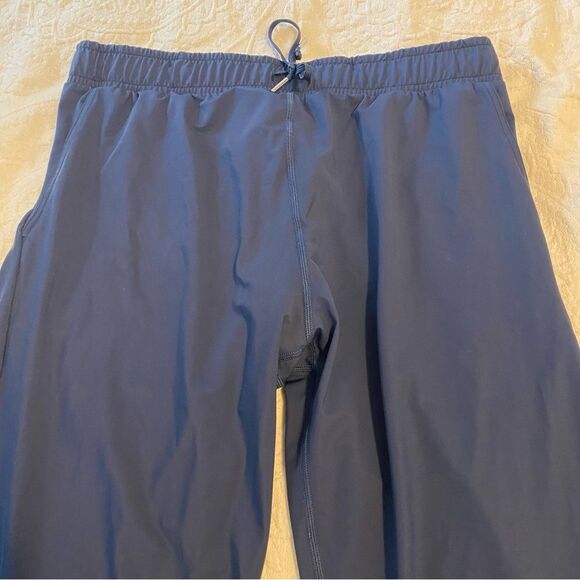 Zyia Active size Medium Navy Nylon Spandex Drawstring Athletic Joggers - Picture 2 of 10